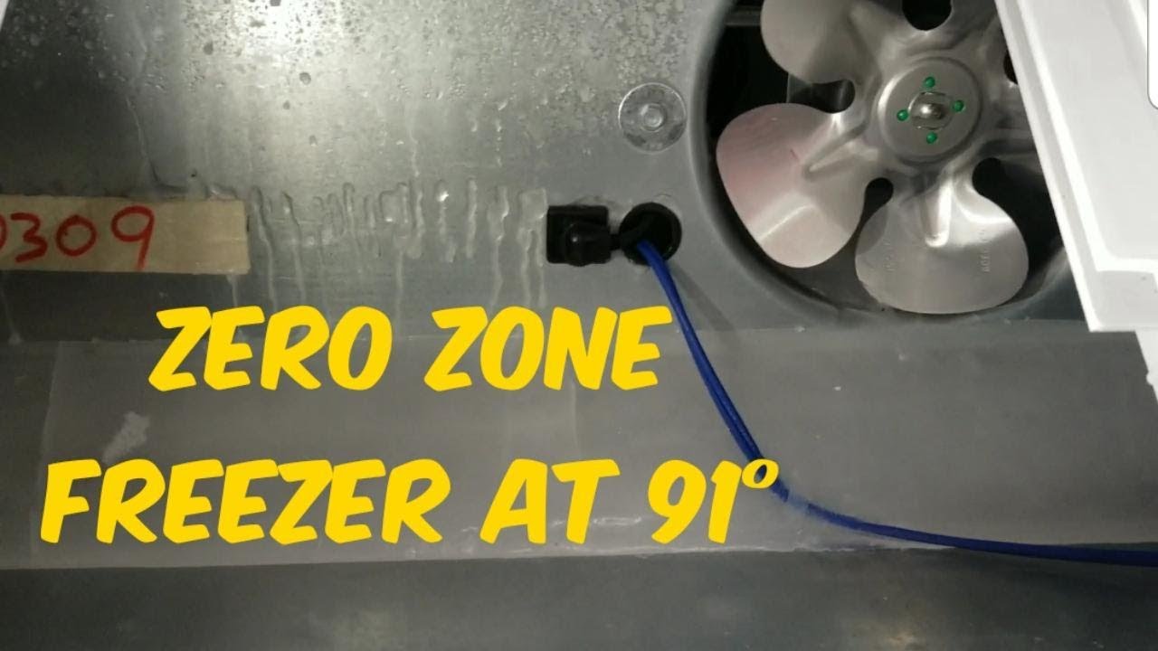 Zero Zone freezer not keeping temp: Part 1