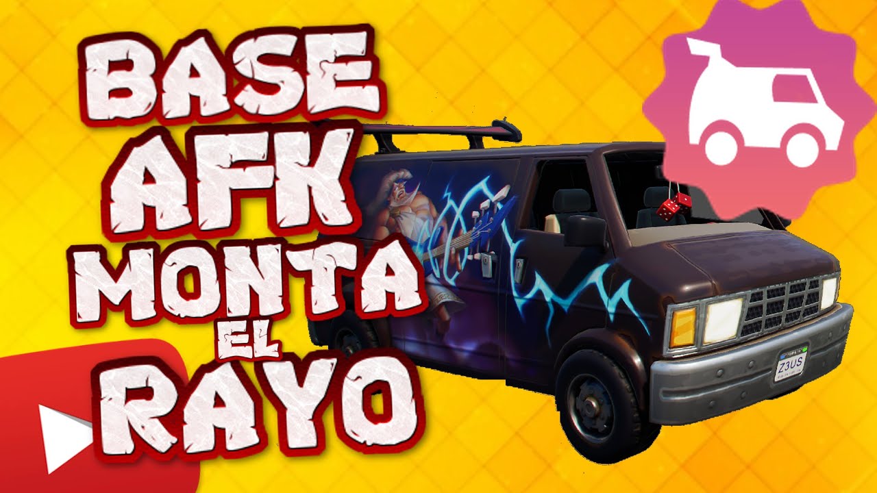 🚚 Cómo HACER una BASE AFK para MONTA EL RAYO en Fortnite Salvar el Mundo.