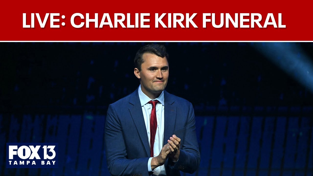 Charlie Kirk's funeral service