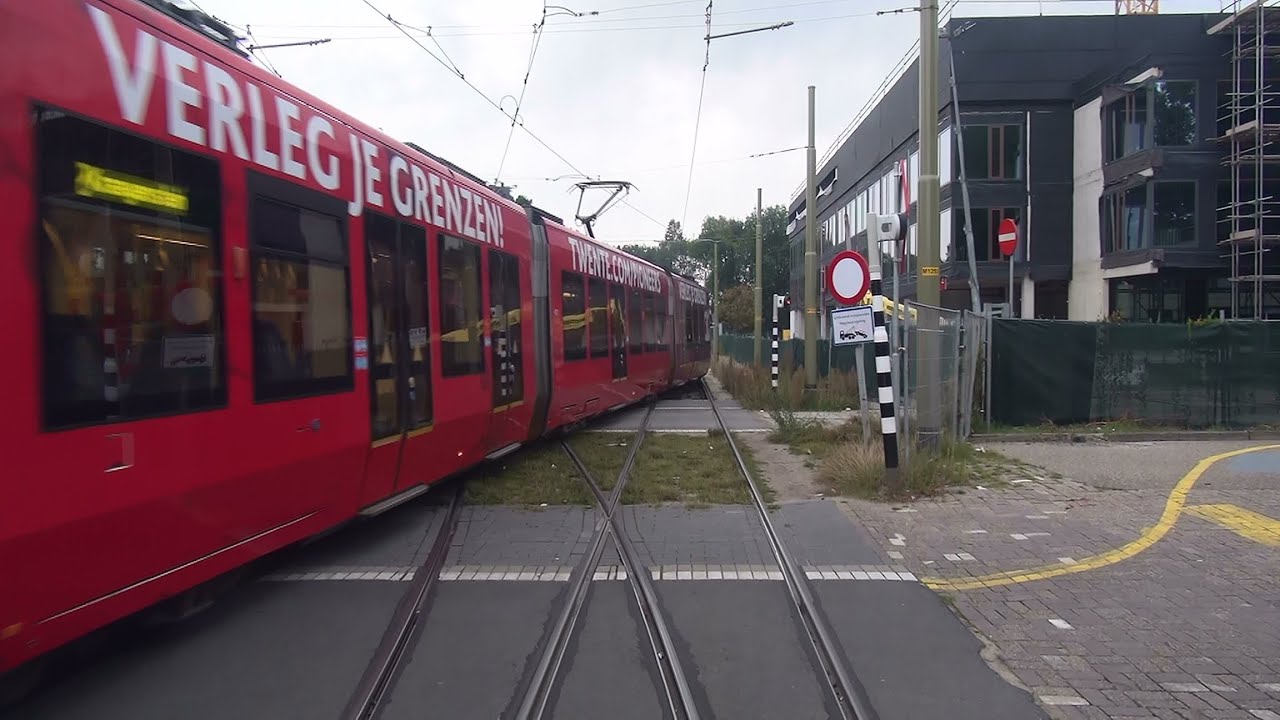 HTM RandstadRail 2 Kraayenstein - Leidschendam Leidsenhage via keerlus van Laan van NOI