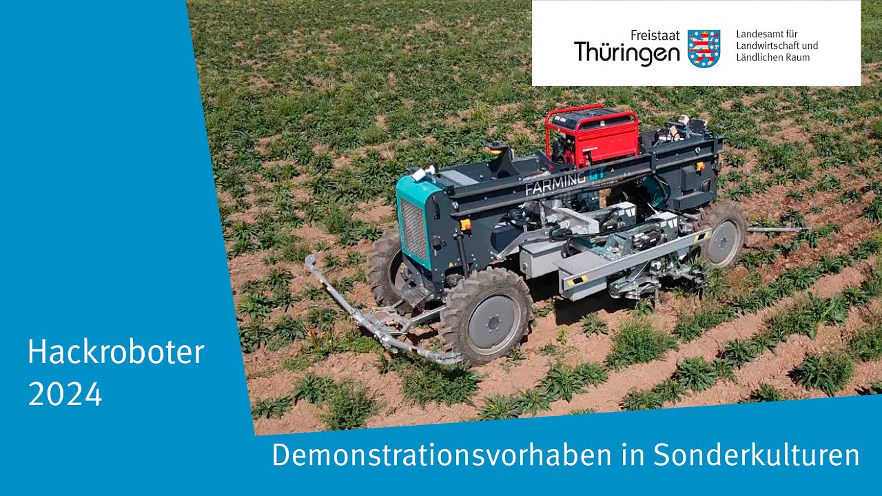 Hackroboter 2024 - Demovorhaben in Sonderkulturen