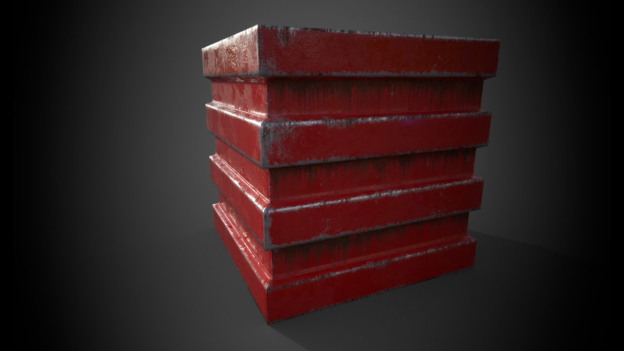 Слои и маски Substance Painter
