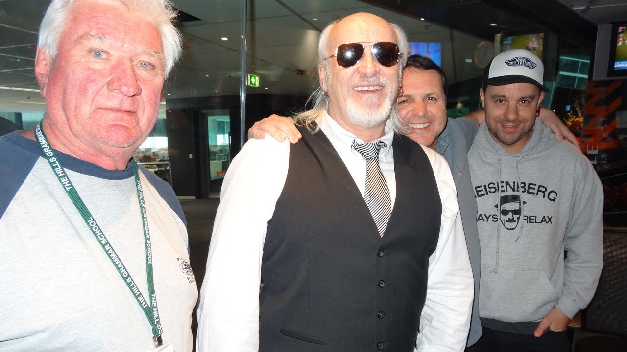 Billy Birmingham Visits The WWOS Cricket Commentary Box