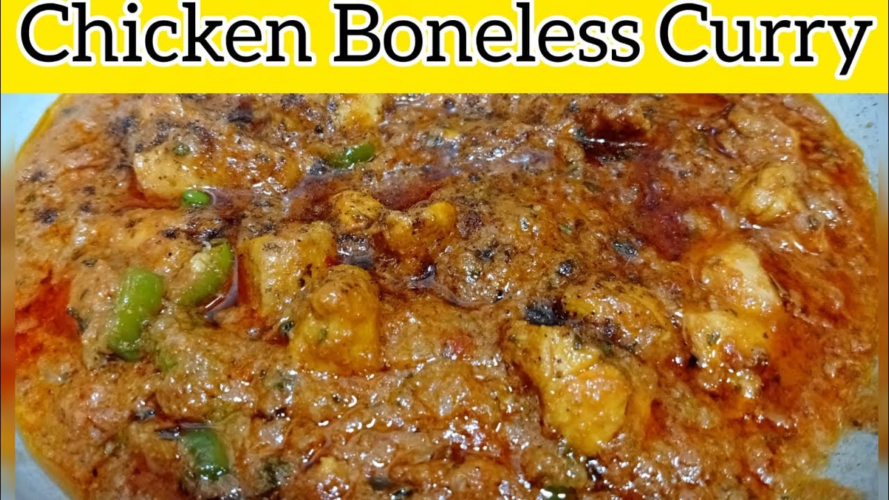 Restaurant Style Chicken Boneless Karahi | Easy & Tasty Recipe