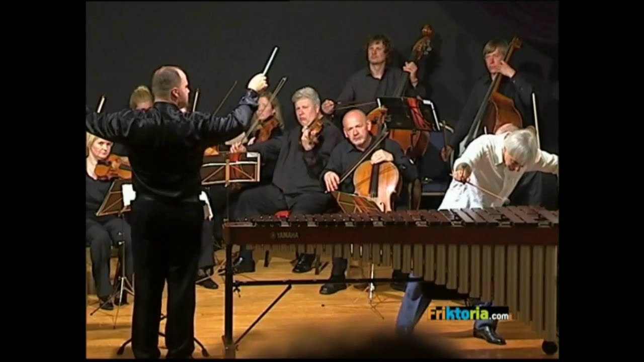 Ney Rosauro performs his Concerto for Marimba and Strings in Greece