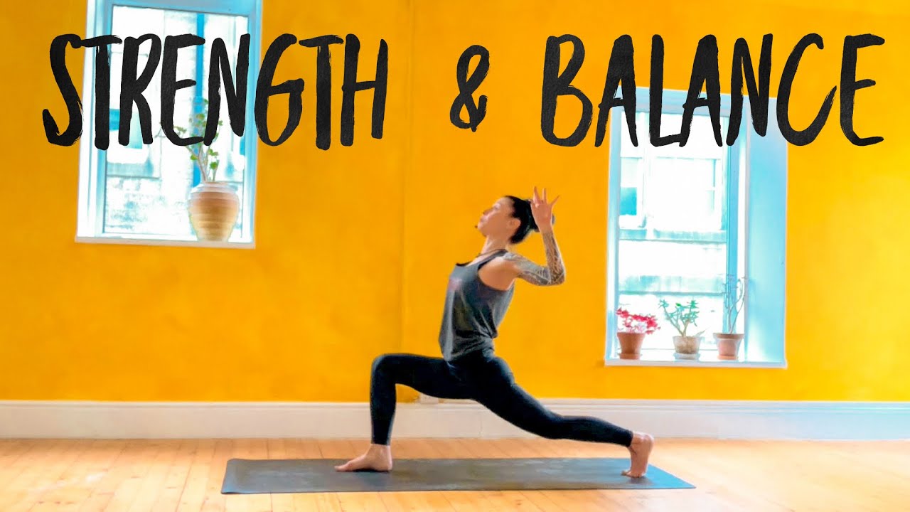 Total Body Yoga - Intermediate Deep Stretch Flow for Strength & Balance || 30 mins