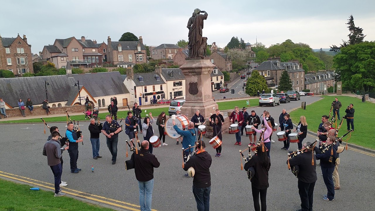 Inverness Scotland pipeband