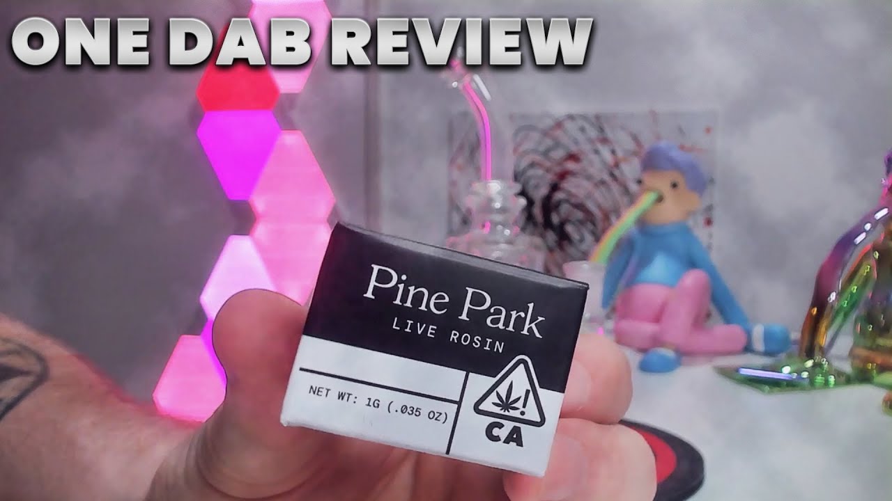 One Dab Review: Pine Park Live Rosin Cookies and Cream