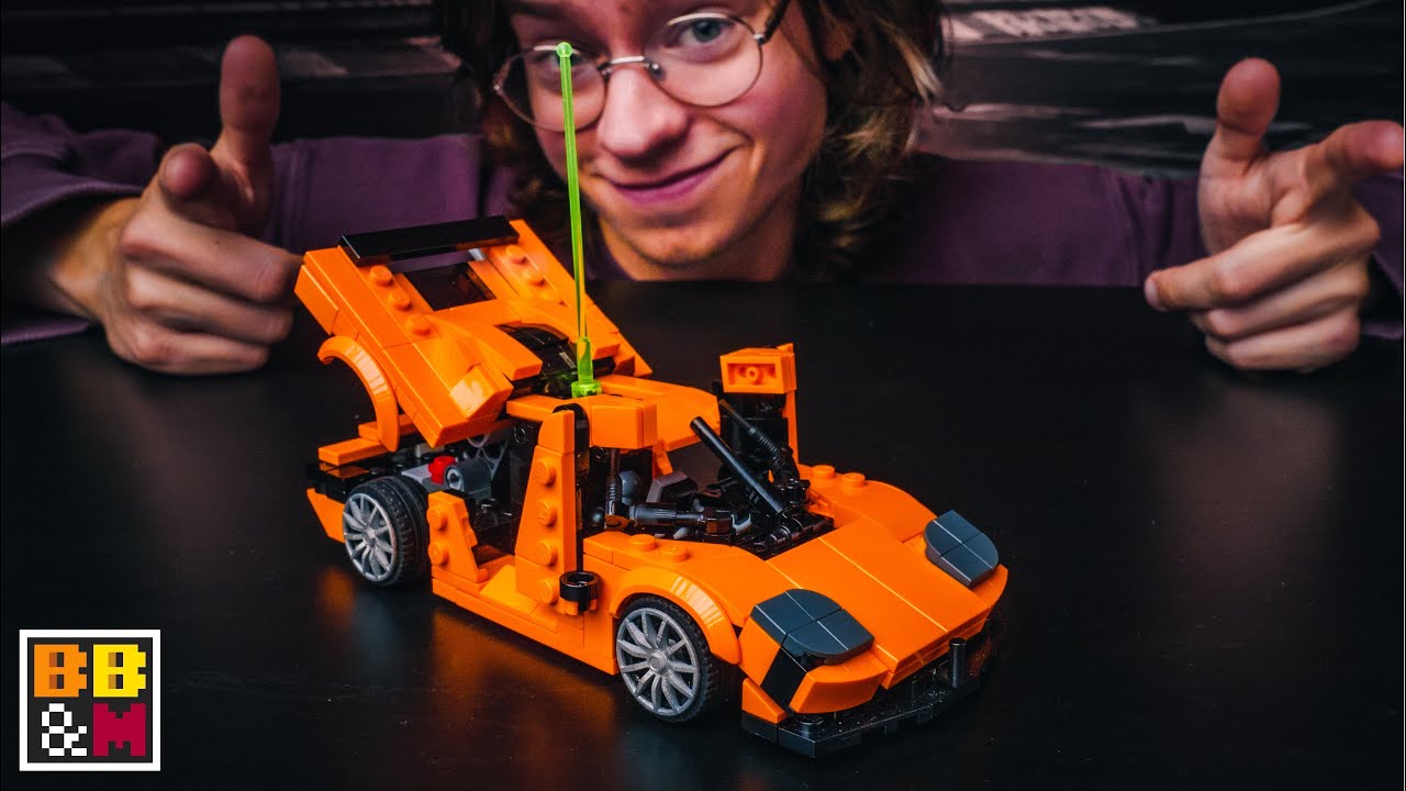 LEGO Koenigsegg CCX | НАСТОЯЩИЕ рабочие двугранные двери Synchro-Helix!!!