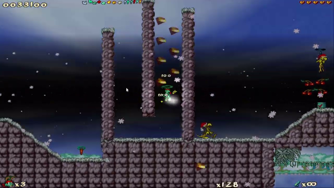Jazz Jackrabbit 2 - Spaz Is Wanted In Carrotus by Cobra NF