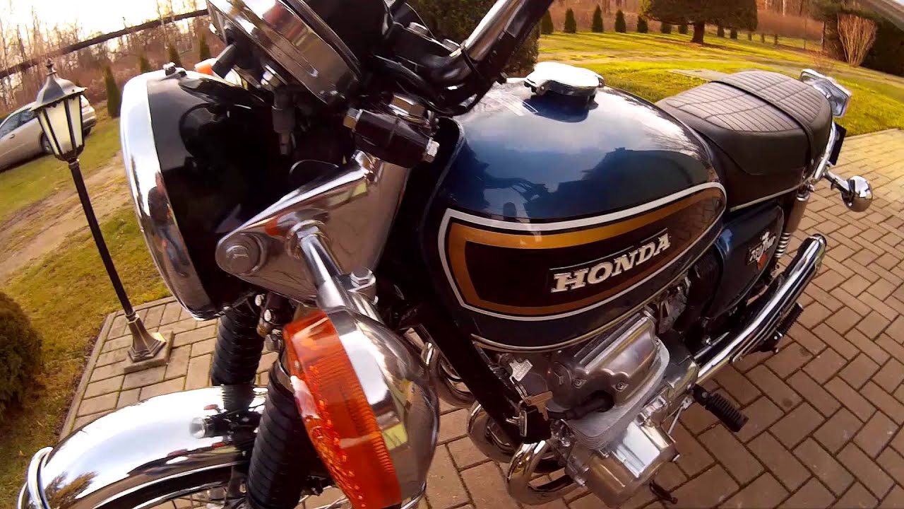 Honda CB 750 Four K5 Totally Original 100% NEVER RESTORED Walkaround Startup
