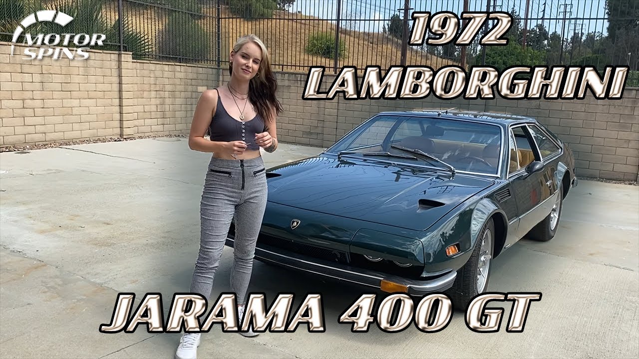 The LAMBORGHINI JARAMA Is A Unique Gem | Motor Spins