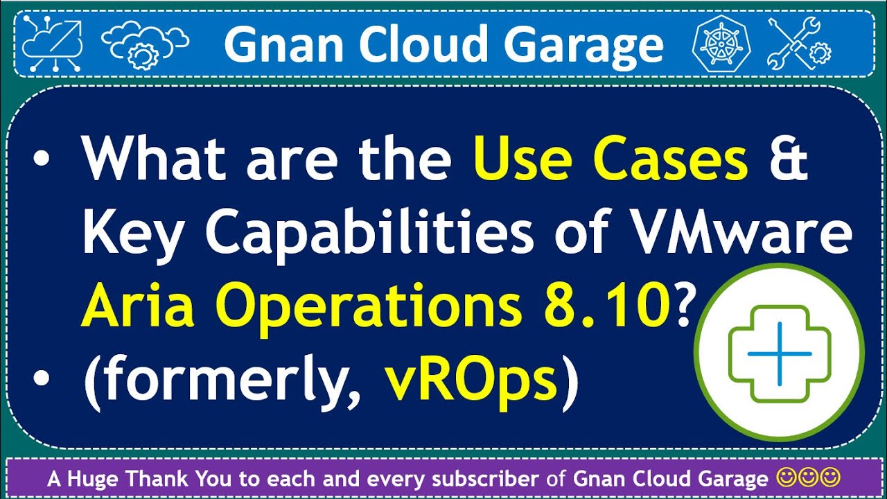 What are the Use Cases & Key Capabilities of VMware Aria Operations 8.10? | Management Pack | vROps