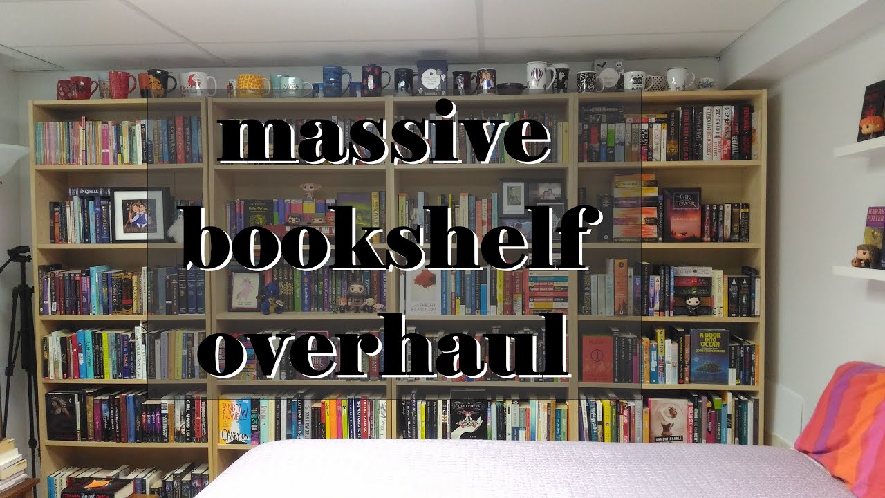 Room/Bookshelf Cleaning, Reorganization & Tour | September 2018
