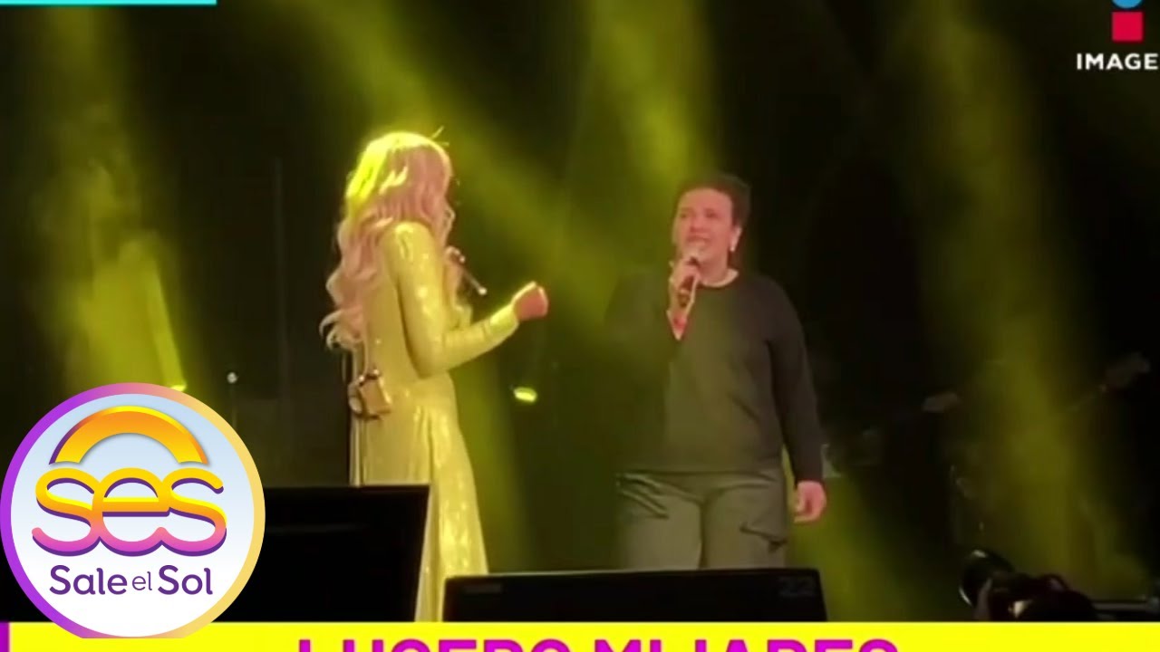 ¡Yuri subió al escenario a Lucero Mijares para cantar JUNTAS! | Sale el Sol