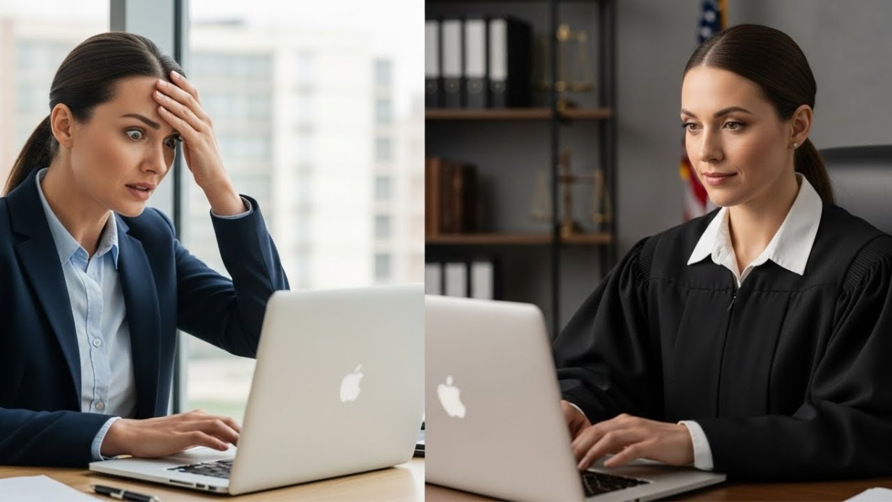 The judge received the email i sent by mistake… and then replied saying “can i talk to you?”