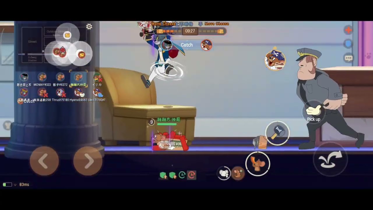 Tom and Jerry Chase - 5v5 team cheese match #2 (spectator).