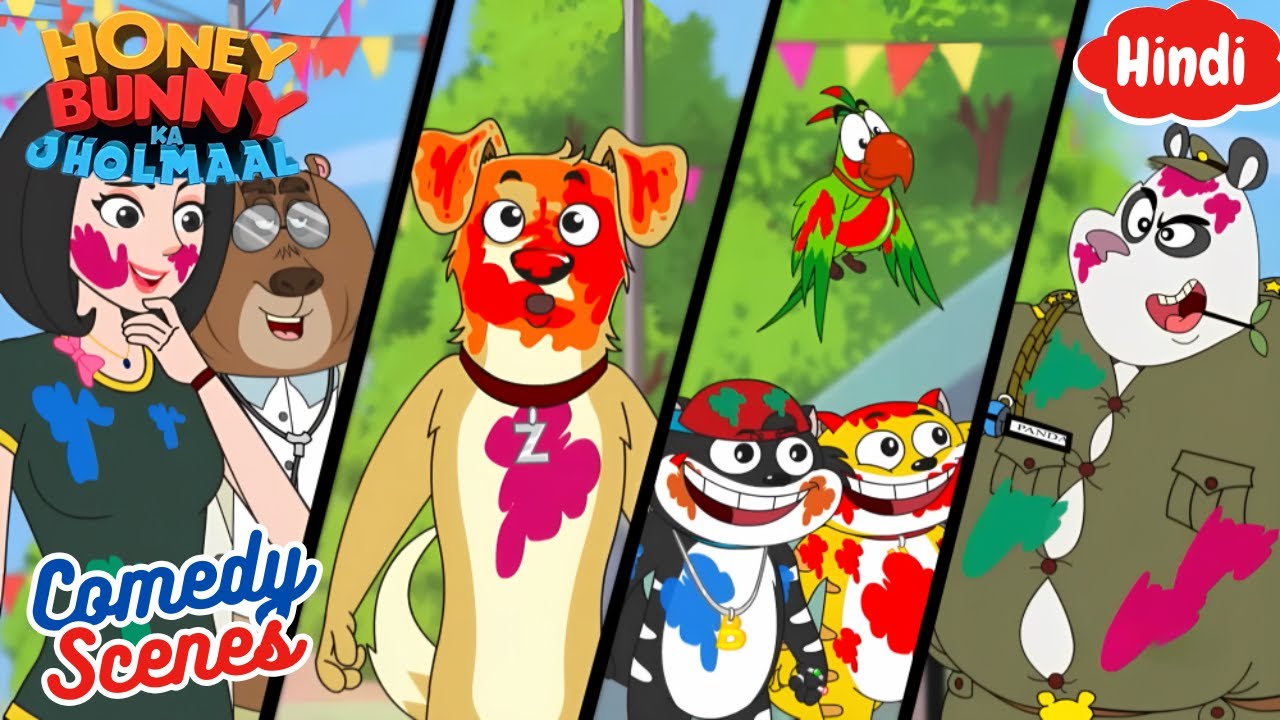 Honey Bunny And The Fake Family-2 | Best Scenes | हनी बनी और नकली परिवार-2 | Yo Kids Masti