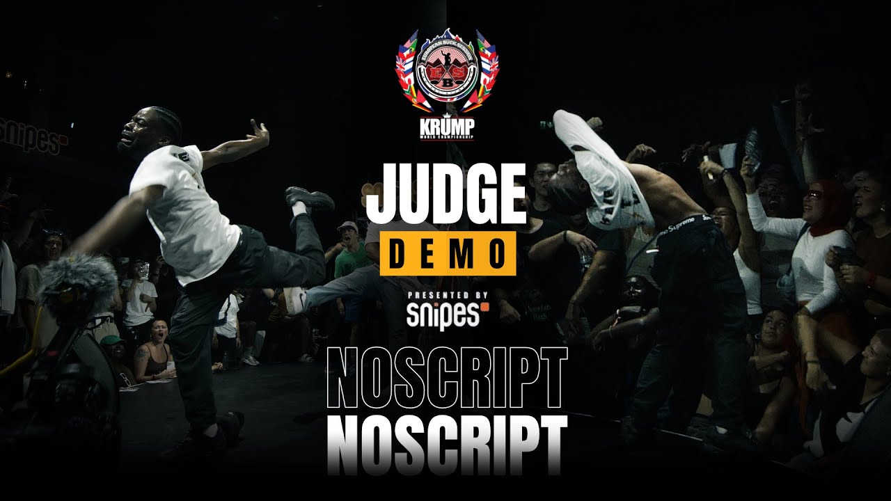 Noscript | Judge Demo | EBS Krump 2023