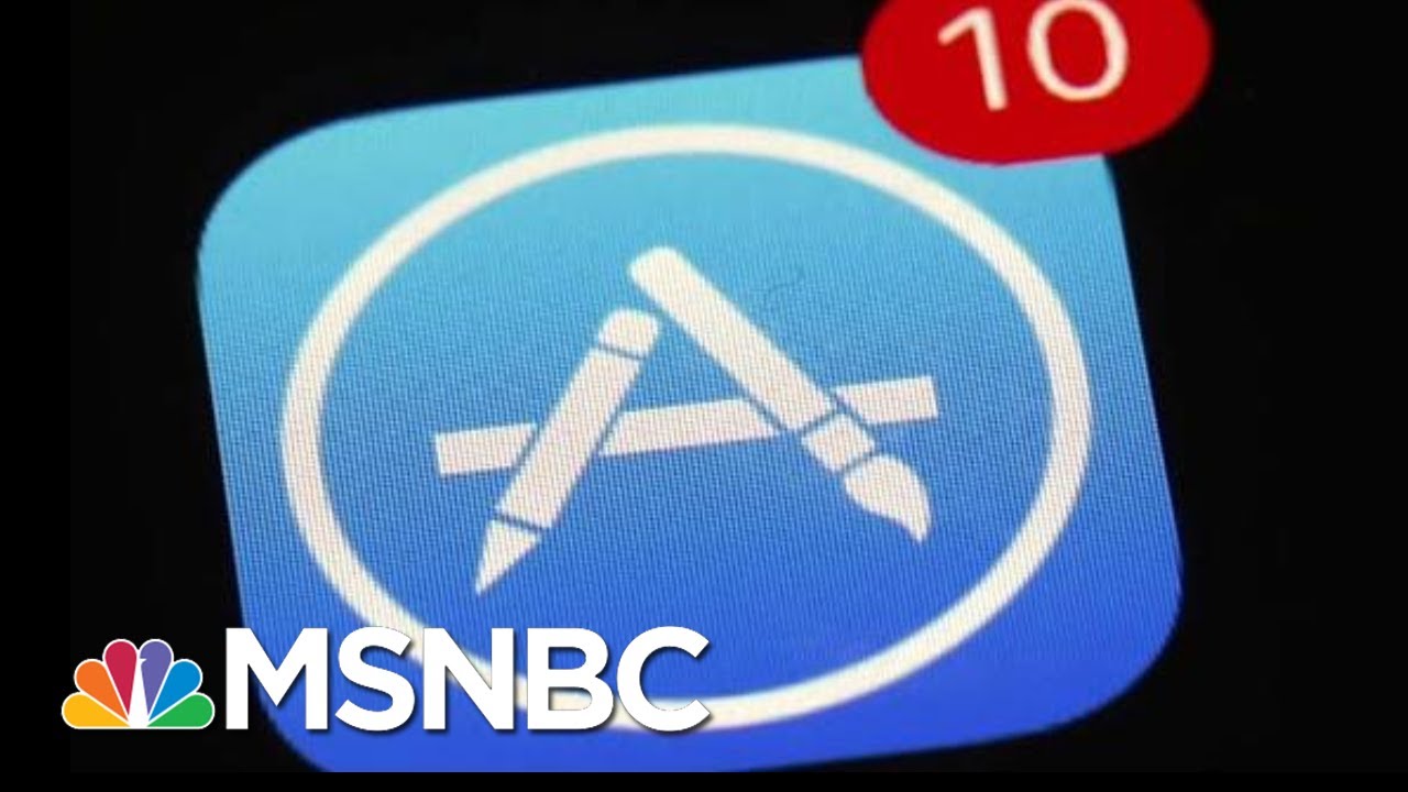 Supreme Court Case Claims Apple's App Store Holds Illegal Monopoly | Andrea Mitchell | MSNBC