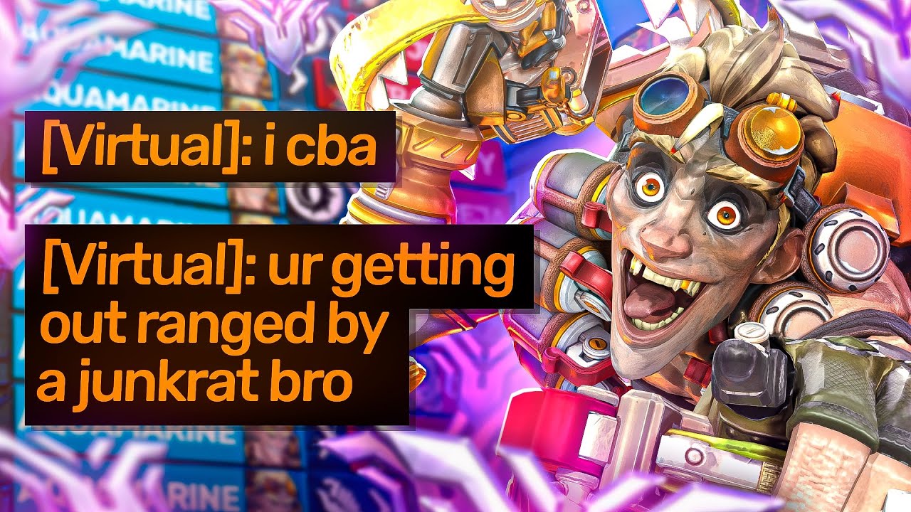 why grandmasters SURRENDER against my Junkrat...