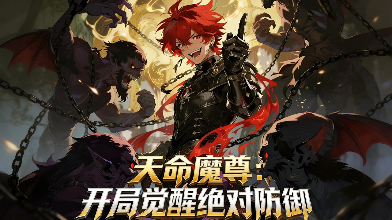 【FULL】《天命魔尊：開局覺醒絕對防禦》天命魔尊覺醒絕對防禦後，我站著讓正道打了三百年！ #動漫 #小說改編
