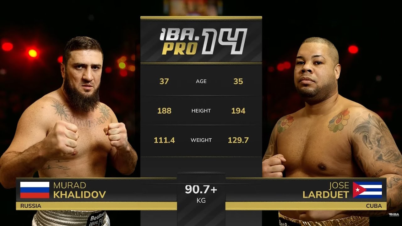 Murad Khalidov 🇷🇺 vs Jose Larduet 🇨🇺 | IBA.PRO 14 | January 30, 2026 | Moscow, Russia