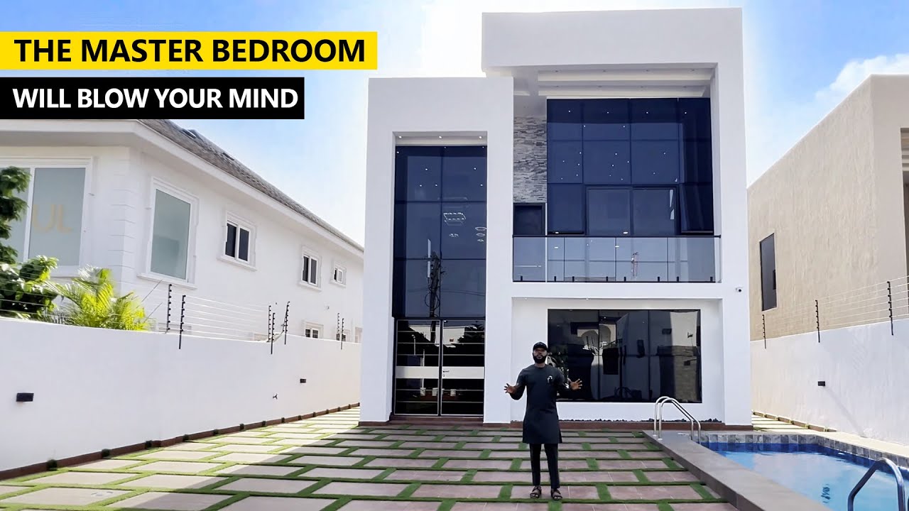 Inside Ghana’s Most Stunning 4 Bed House - The Master Bedroom Will Blow Your Mind