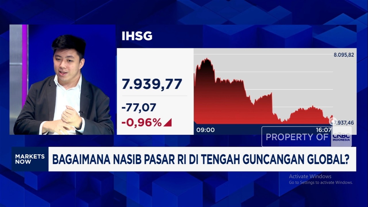 Gejolak Perang AS-Iran, IHSG Anjlok ke Level 7.900-an