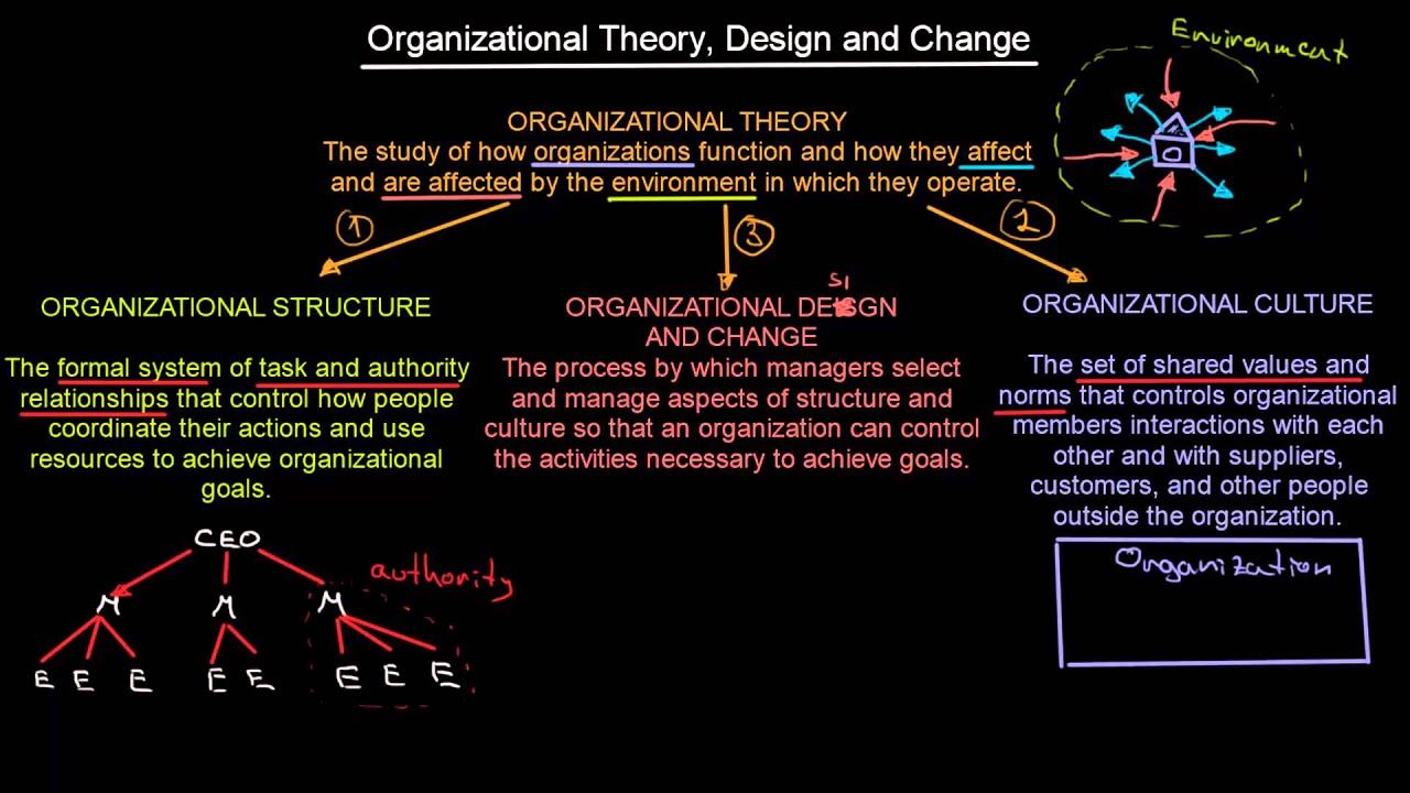 What Is Organizational Theory | Introduction To Organisations | MeanThat