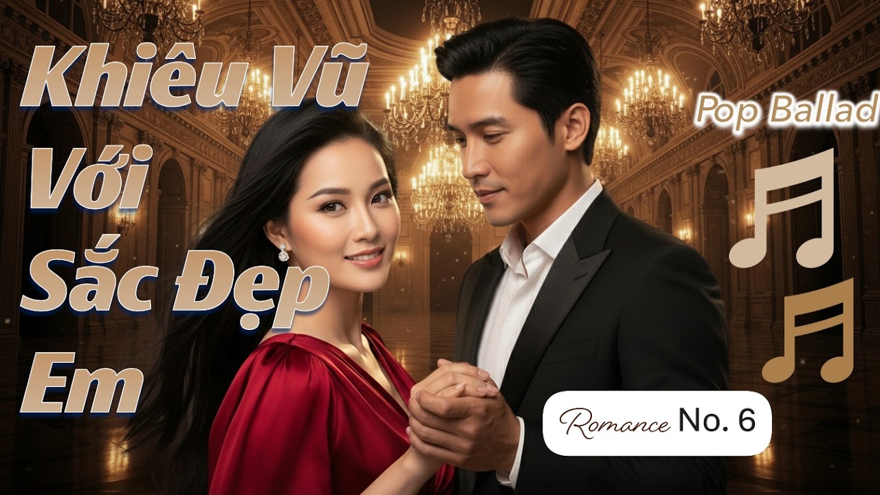 Khiêu Vũ Với Sắc Đẹp Em - Romance 6 | Nhạc Thiệu Hoàng | Pop Ballad Romantic Huyền Ảo Tuyệt Vời