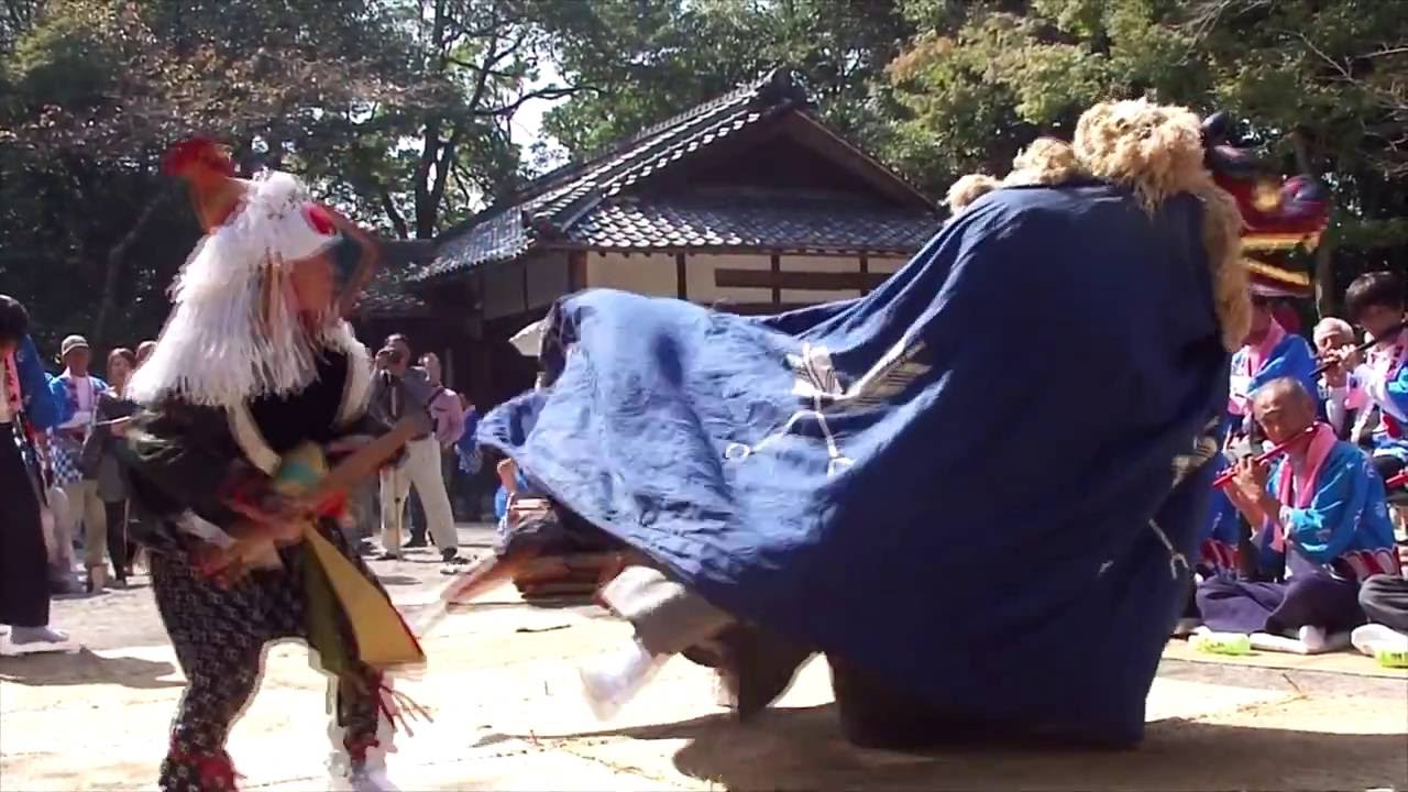 四日市市大矢知町  大矢知町獅子舞 （箕田流）