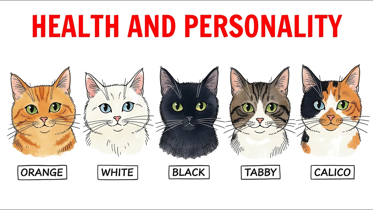 What Your Cat’s Fur Color Secretly Says About Their Personality 🐈