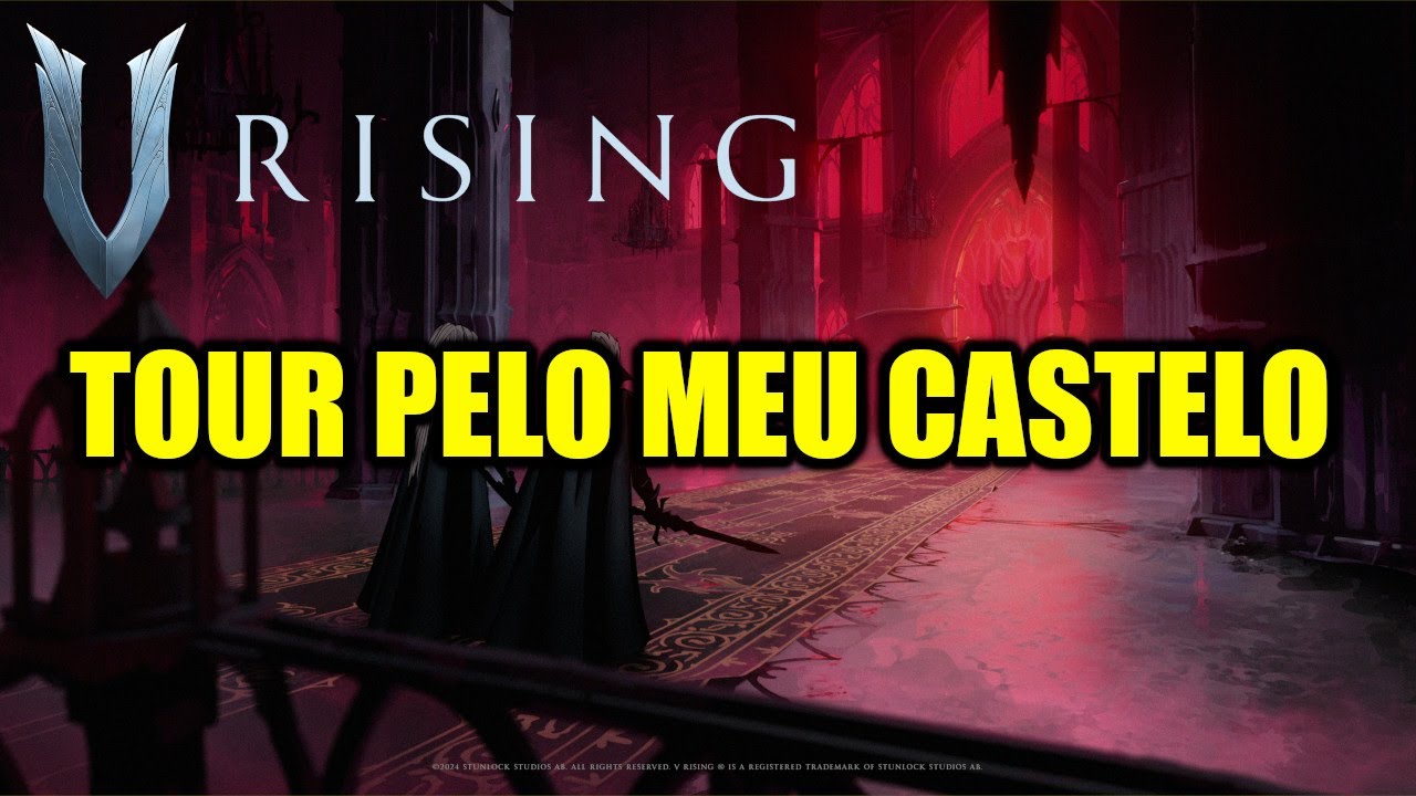 V RISING - TOUR PELO MEU CASTELO - DICAS PC e PS5