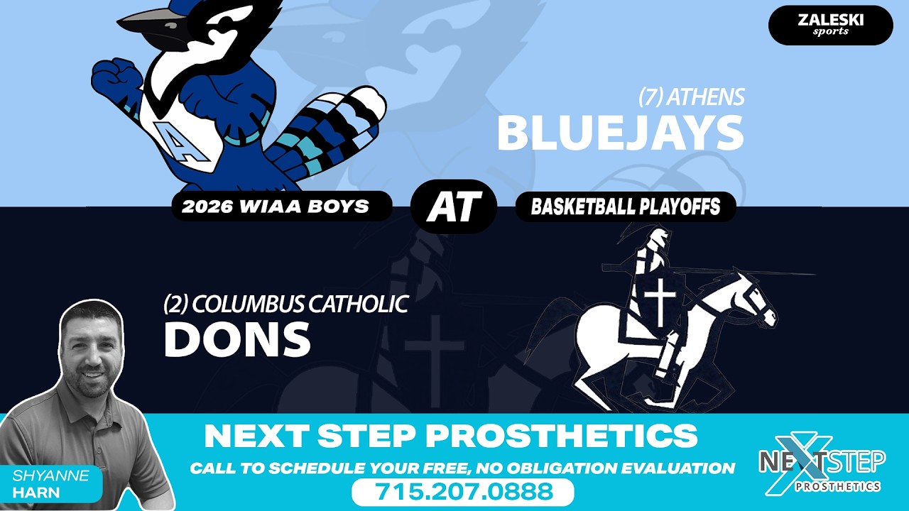 (7) Athens at (2) Columbus Catholic | 2026 WIAA Boys Basketball Playoffs