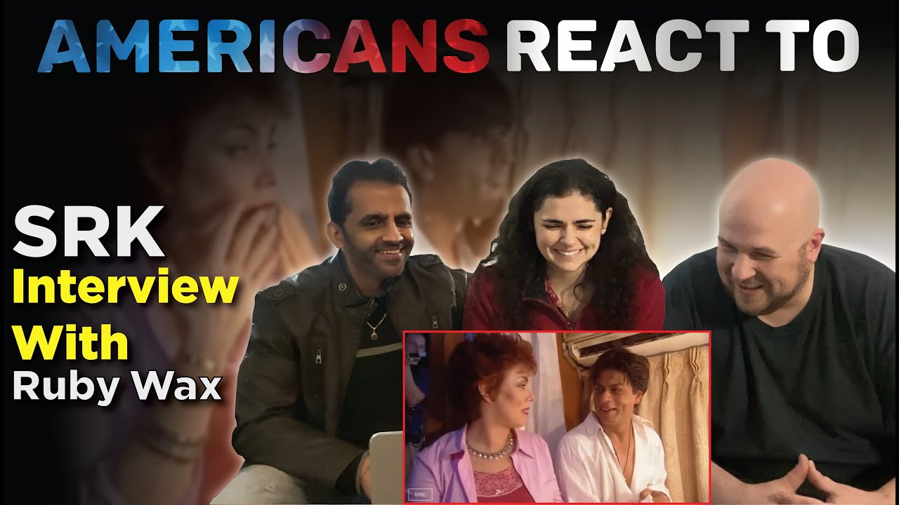 Americans React to Rare Shah Rukh Khan Interview | SRK x Ruby Wax | Candid & Witty Conversation