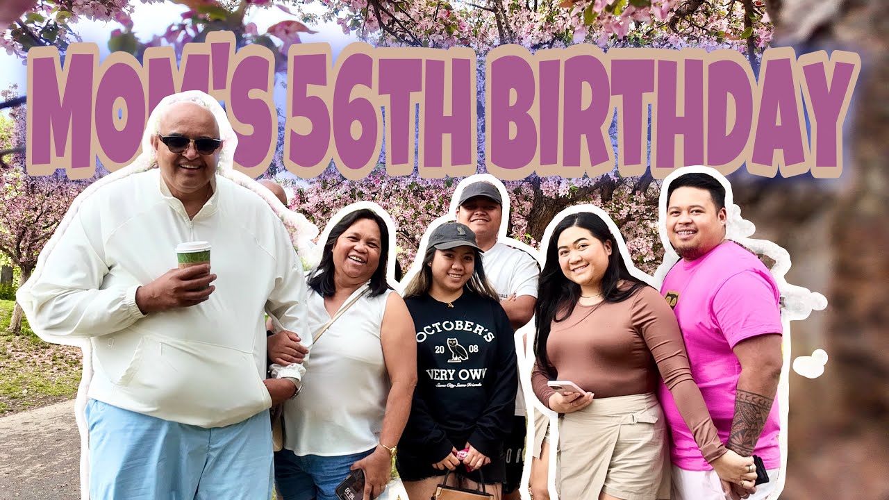 MOM’s 56th : Food , Blossom and & Family Time