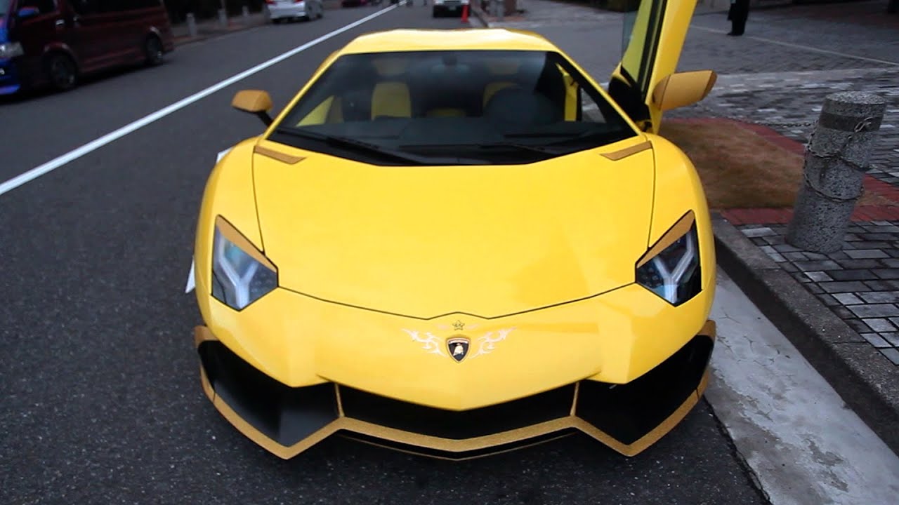 Craziest Lamborghinis in Japan on Lexani Forged Wheels