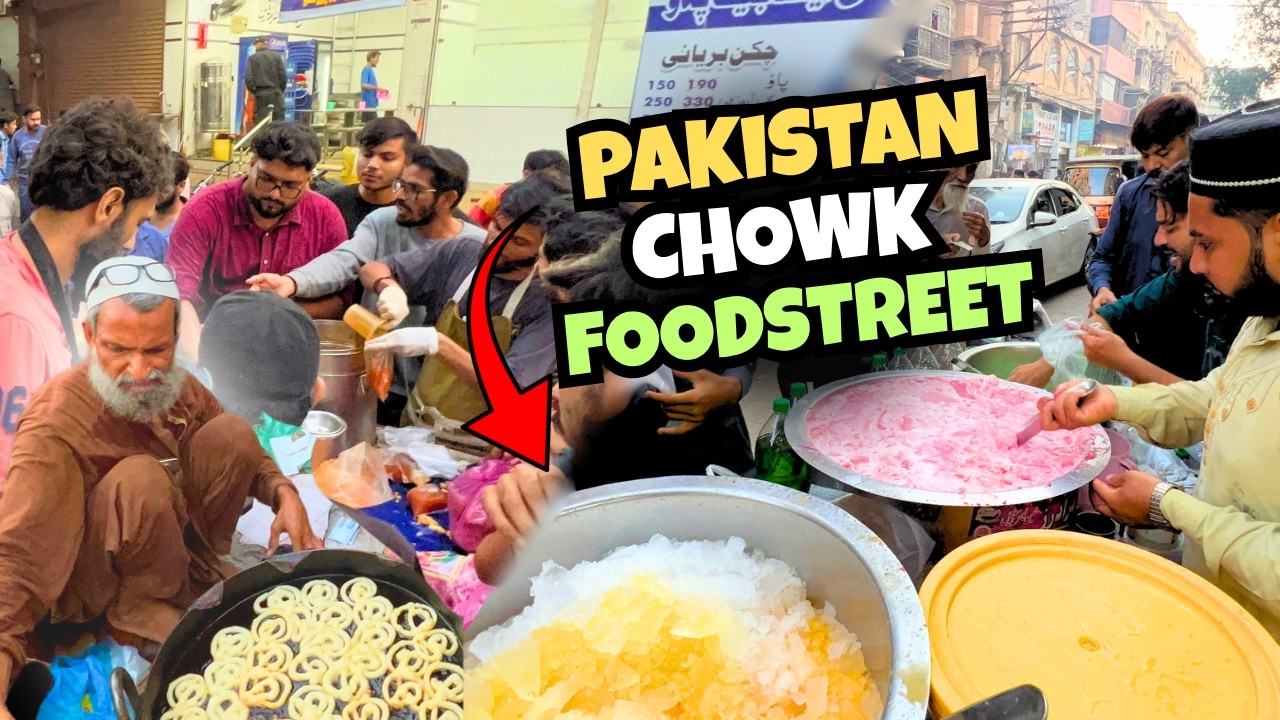Karachi ki 100 saal purani food street per Iftar 😍 | pakistan chowk food street | ramadan 2026