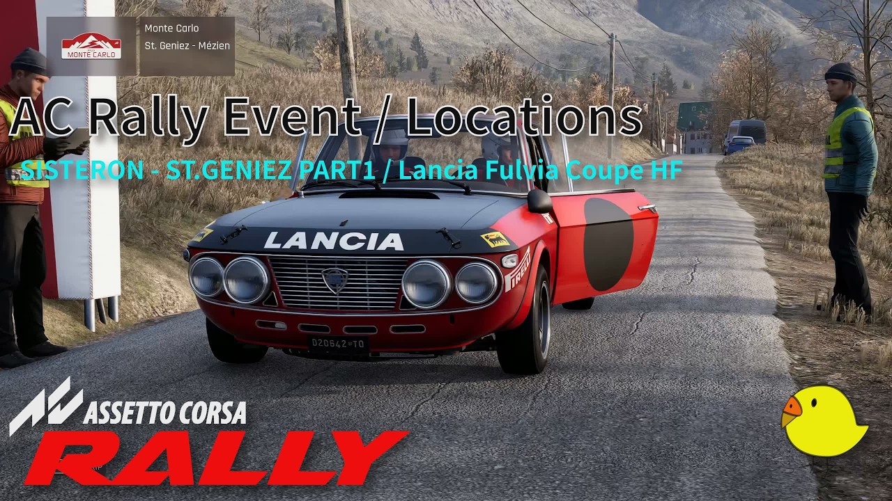AC Rally Event / Locations / SISTERON - ST.GENIEZ PART1 / Lancia Fulvia Coupe HF