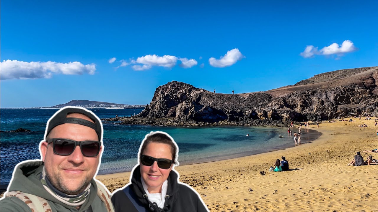 Die schönsten Strände von Lanzarote Playa Papagayo Beach Kanarische Inseln
