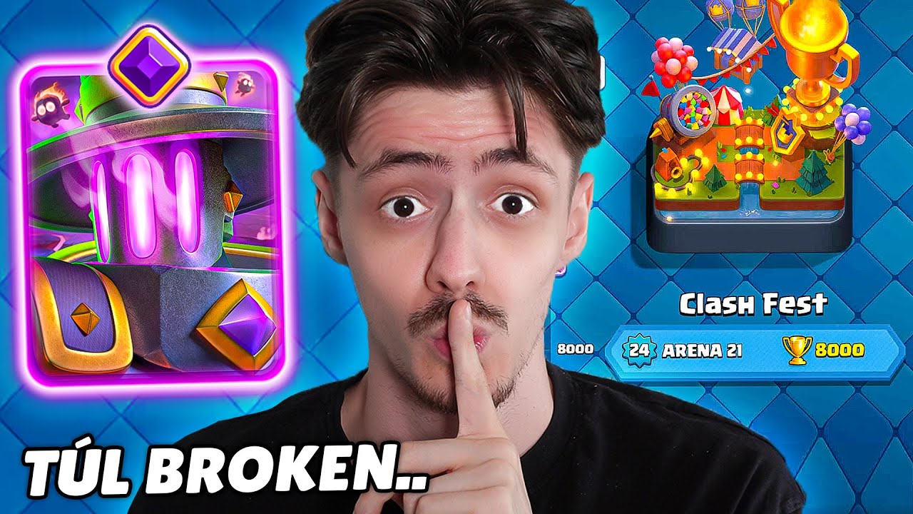 ELÉRTEM A 8000 KUPÁT AZ ÚJ FURNACE EVO-VAL A CLASH ROYALEBAN!