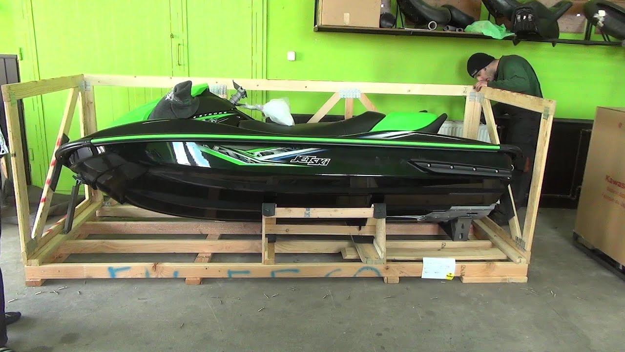 UNBOXING Kawasaki STX-15F 2014r  [Moto Klinika]