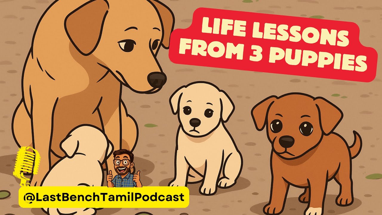 3 Puppies, 3 Life Lessons 🐶 | Tamil Motivational Story That Will Change Your Mindset