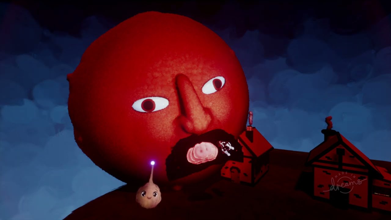 Waltz of the meatball man animation Dreams PS4