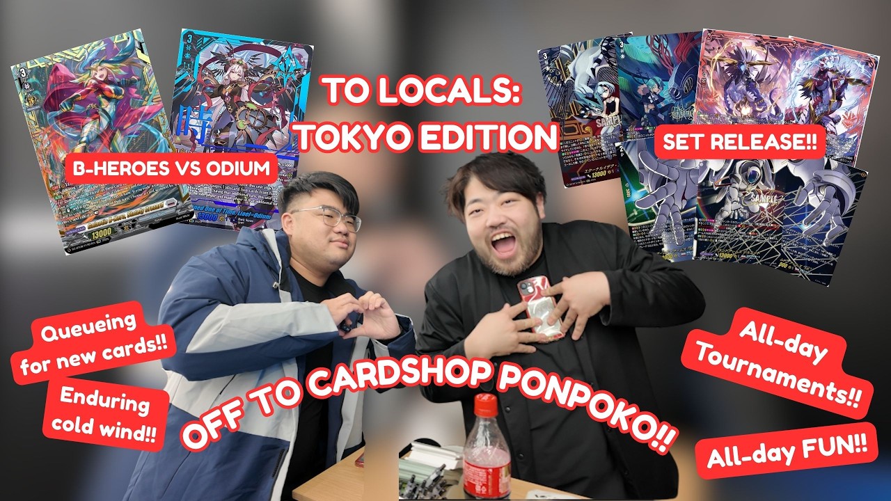 [To Locals] Cardshop Ponpoko Vlog Dec 2025