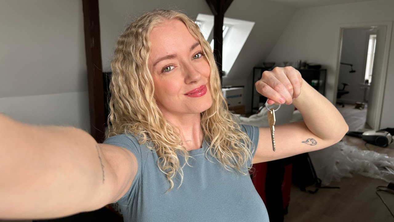moving into our new apartment...