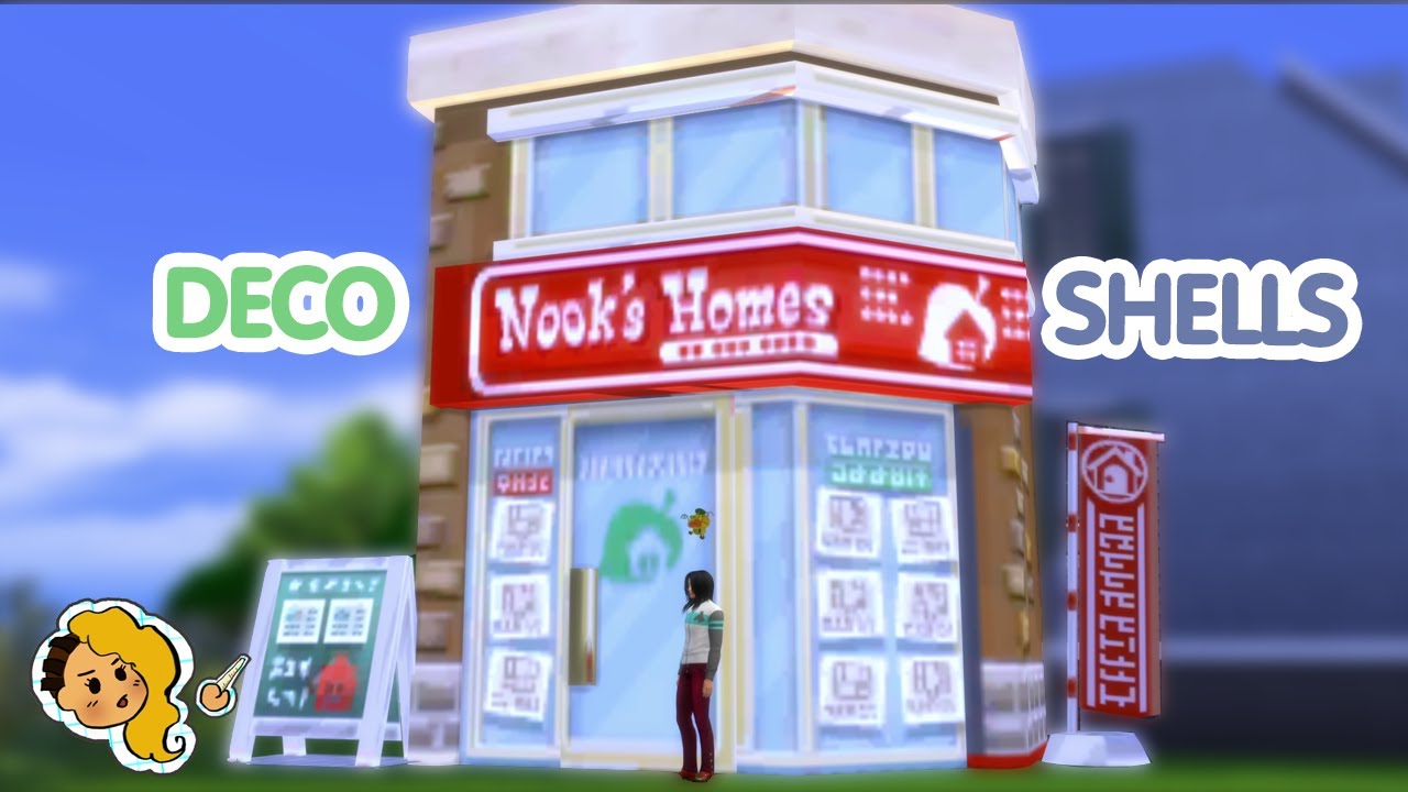 How to Create Building Deco Shells in The Sims 4 !