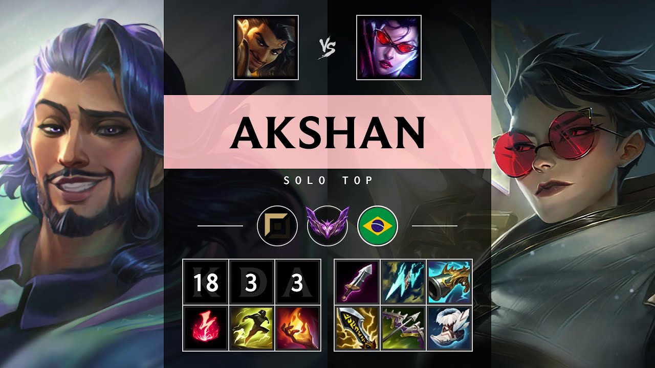 Akshan Top vs Vayne - BR Master Patch 25.05