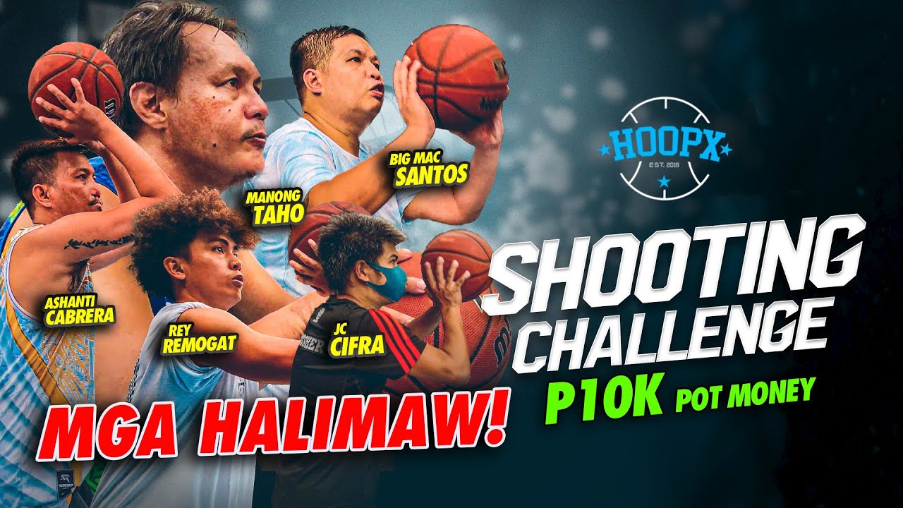 MGA HALIMAW NA SHOOTERS HINAMON SI MANONG TAHO! REY REMOGAT ASHANTI CABRERA P10K SHOOTING CHALLENGE
